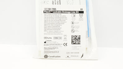 CareFusion 50-7265 PleurX Lockable Drainage Line Kit (x)